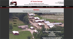 Desktop Screenshot of jptractorsalvage.com